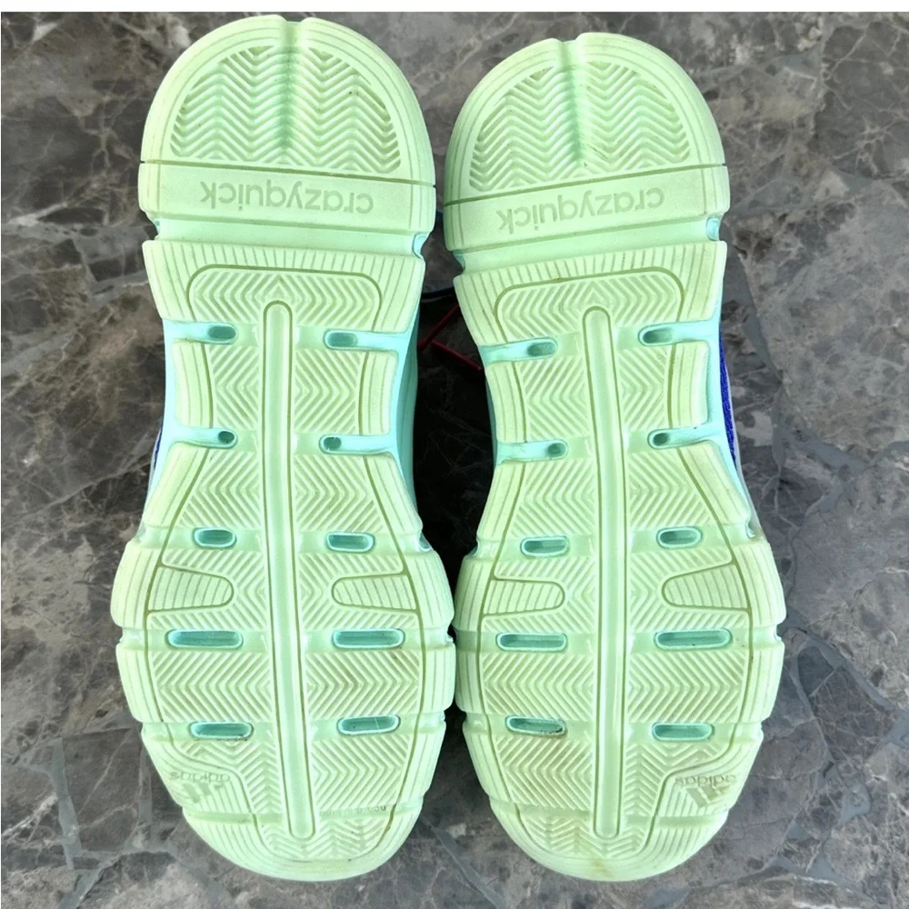 Adidas AdiPRENE Crazy Quick 3 Halloween Glow In The Dark Basketball Shoes Rare - Picture 11 of 13